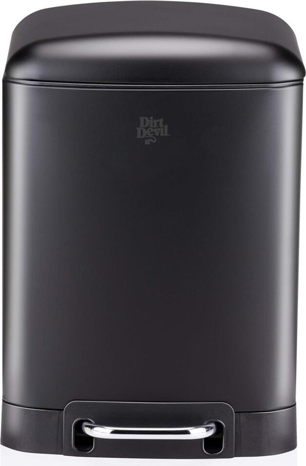 Dirt Devil Pedal Bin 6 L Soft Close Black DDPBIN6