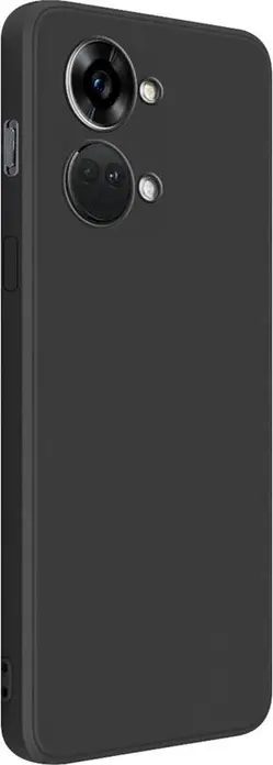 Husa Protectie Spate Helmet din Silicon Lichid pentru OnePlus Nord 3, 6.74 inch, Rezistenta la Socuri si Praf, Culoare: Negru