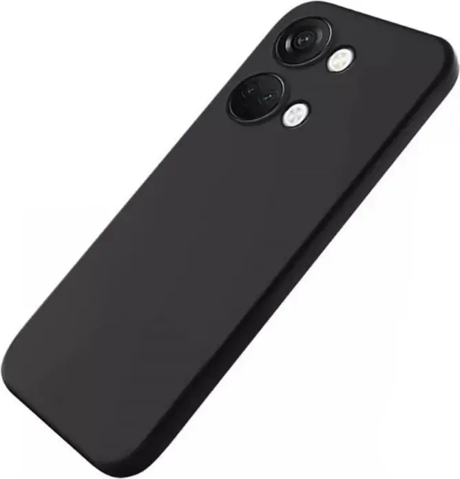 Husa Protectie Spate Helmet din Silicon Lichid pentru OnePlus Nord 3, 6.74 inch, Rezistenta la Socuri si Praf, Culoare: Negru