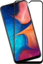 Helmet Diamond Glass 4D Samsung A20, Black
