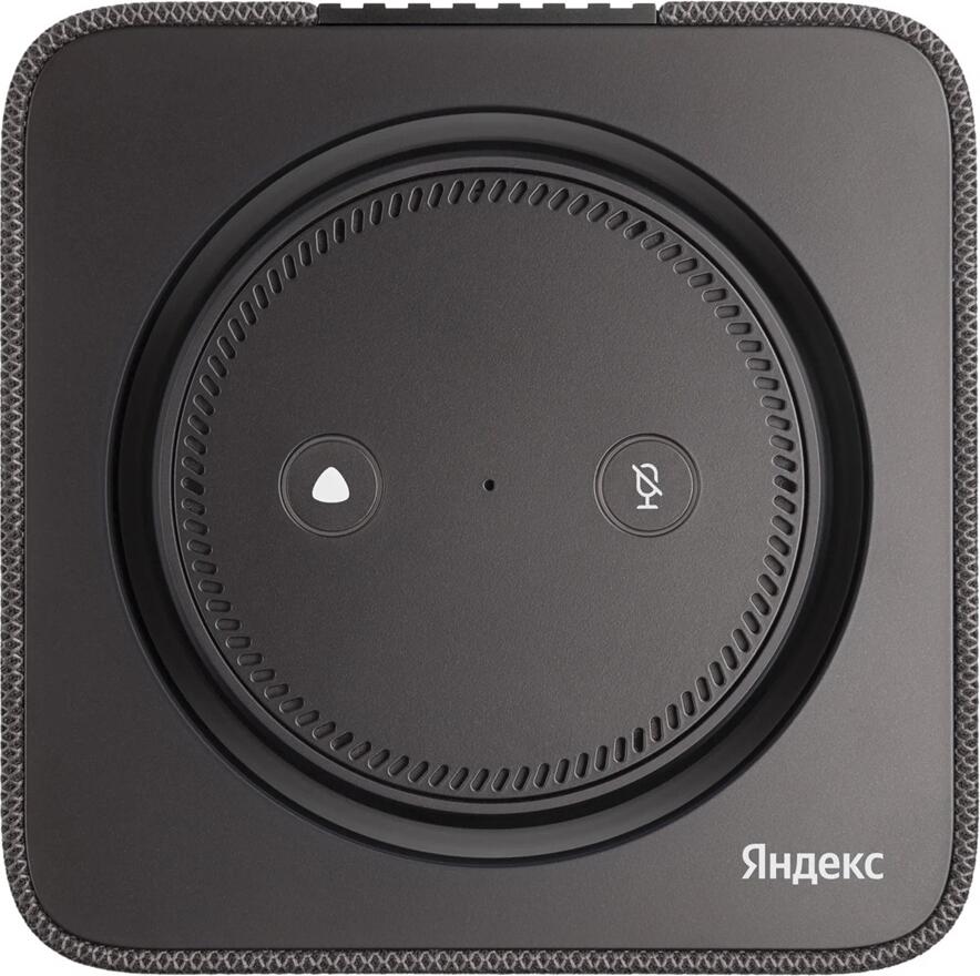 Yandex Station Max Zigbee YNDX-00053K Smart Speaker with Alisa Voice Assistant, Built-in Zigbee Hub, 65W Hi-Fi Audio, HDMI 4K, Wi-Fi Dual Band, Bluetooth 5.0