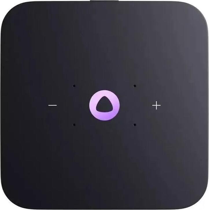 Boxa Inteligenta Yandex Station Midi YNDX-00054EMD cu Asistent Vocal Alice, Hub Zigbee pentru Casa Inteligenta, Putere 24W, Afisaj LED, Covor Textil, Wi-Fi, Bluetooth