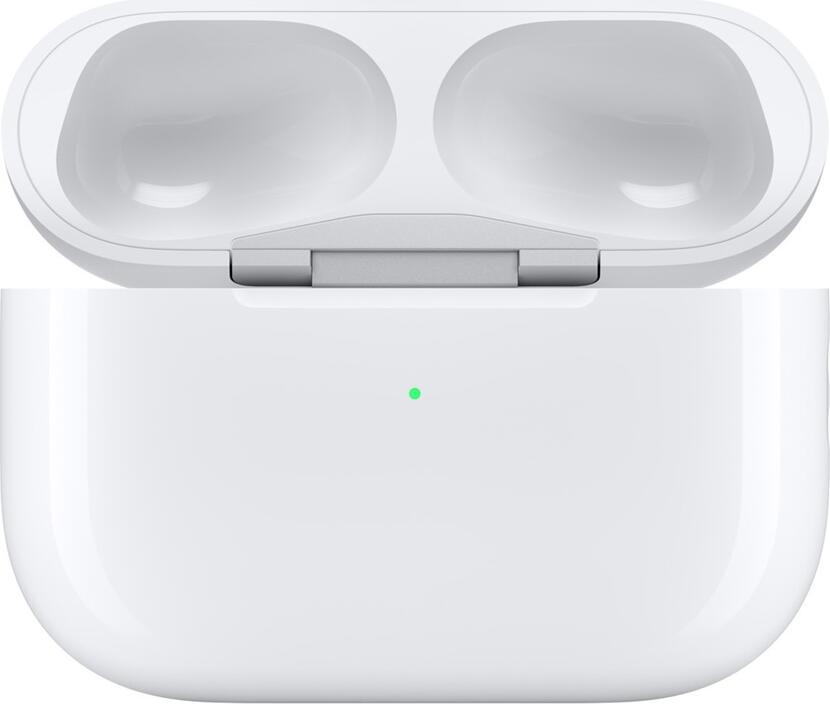 Casca Wireless Apple AirPods Pro 2 cu Etui de Incarcare MagSafe (USB-C), Chip H2, Anulare Activa a Zgomotului, Audio Adaptiv, Protectie IP54, Bluetooth 5.3
