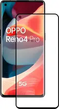 Helmet Diamond Glass 4D Oppo Reno 4 Pro 5G, Black