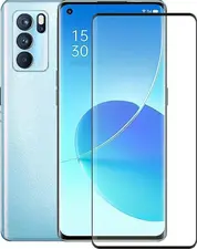 Helmet Diamond Glass 4D Oppo Reno 6 Pro 5G, Black