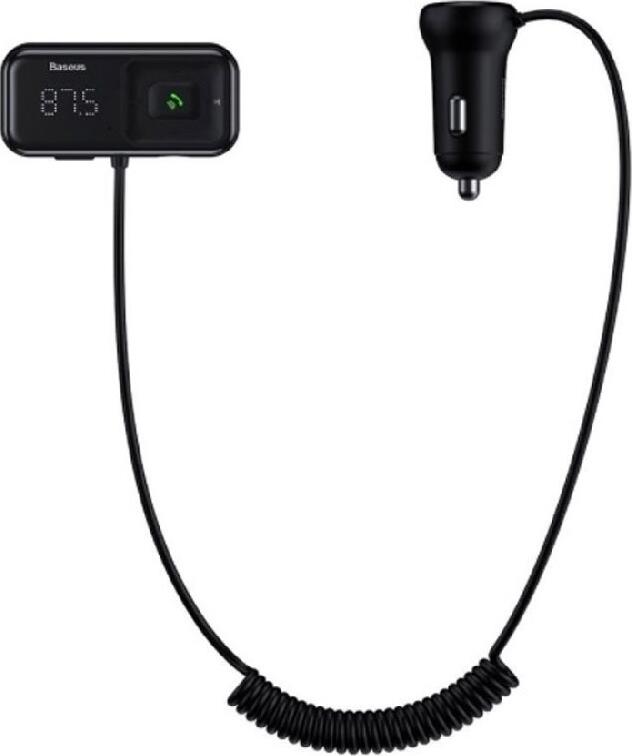 Baseus Car Charger MP3 Typed S-16 2xUSB 3.1A, Black