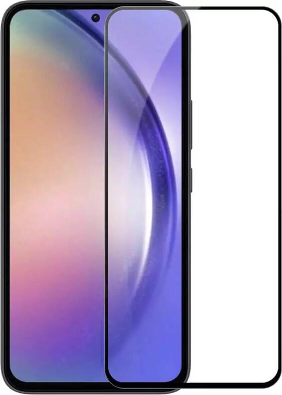 Nillkin CP+ Pro Tempered Glass Screen Protector for Samsung Galaxy A54 - 9H Hardness AGC Japanese Glass, 0.33mm 2.5D HD Transparent Anti-Fingerprint, Black