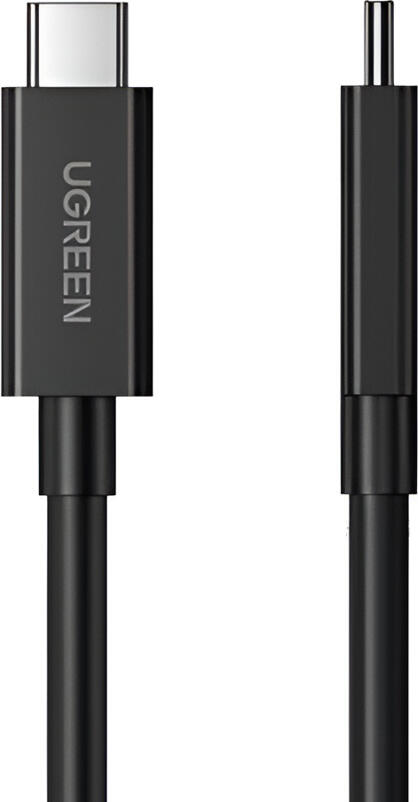 UGREEN US501 Thunderbolt 4 USB-C to USB-C Cable, 40Gbps Data Transfer, 100W Power Delivery, 8K Video Support, 0.8m, Black