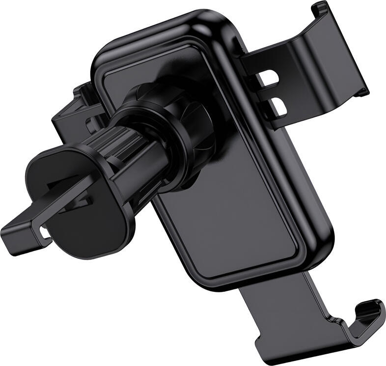 Jokade JE028 Gravity Car Phone Holder, Air Vent Mount with 360 Degree Rotation, Compatible with 4.7-6.7 inch Smartphones, ABS Metal Silicon, Black