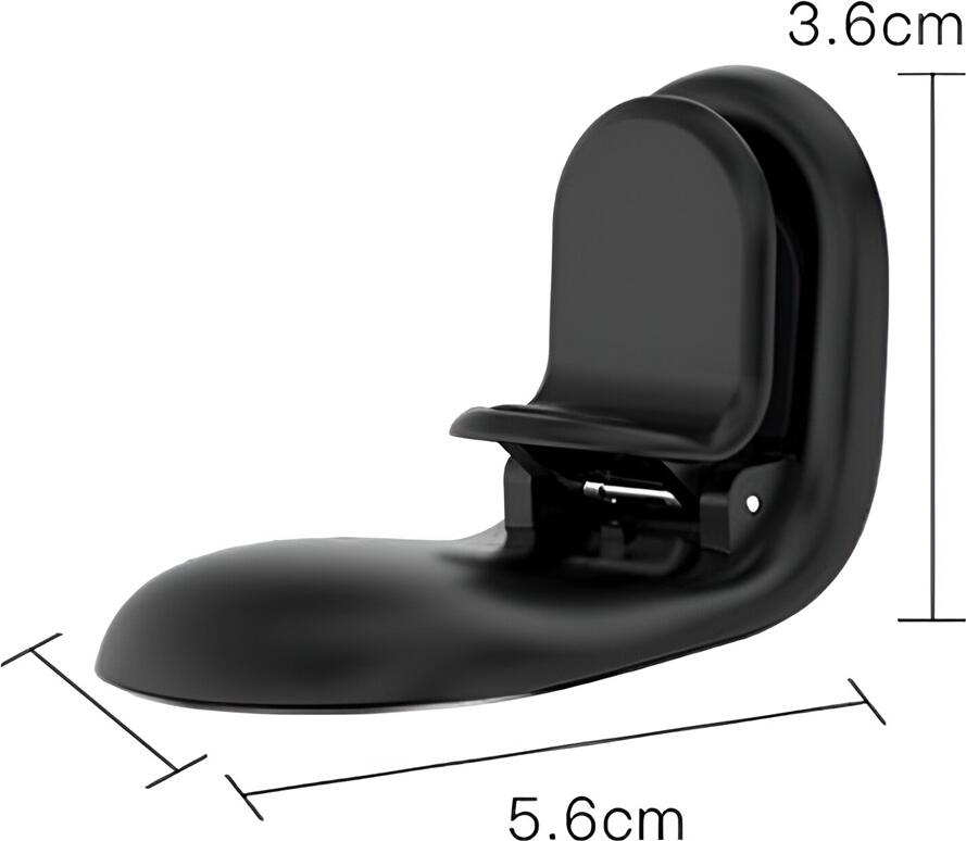 Suport Auto Magnetic Yesido pentru Grila de Ventilatie, Prindere Telefon Universal cu Rotire 360 Grade si Placa Metalica, Negru