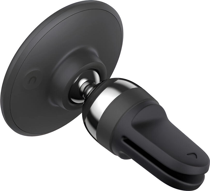Suport Auto Magnetic Baseus C01 cu Clemă pentru grila de aer, 4 Magneti de Neodim, Rotire 360 Grade, Clip pentru Cablu, Compatibilitate Universala