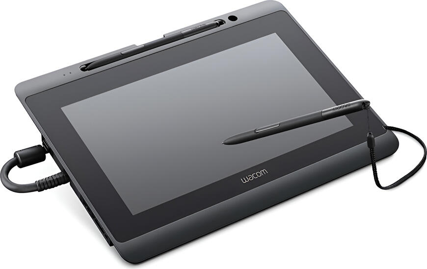 Set Semnatura Wacom DTH-1152 Display 10.1 inch Full HD IPS LCD, Multi-Touch, Stilou fara Baterie, Software Sign Pro, Compatibil Windows si Mac