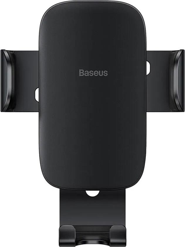 Suport Auto Baseus Metal Age II Gravity, Prindere Gravitațională pentru Grilă Aer Rotundă, Aluminiu și ABS, Rotație 360 Grade, Compatibil 4.7-7.2 inch
