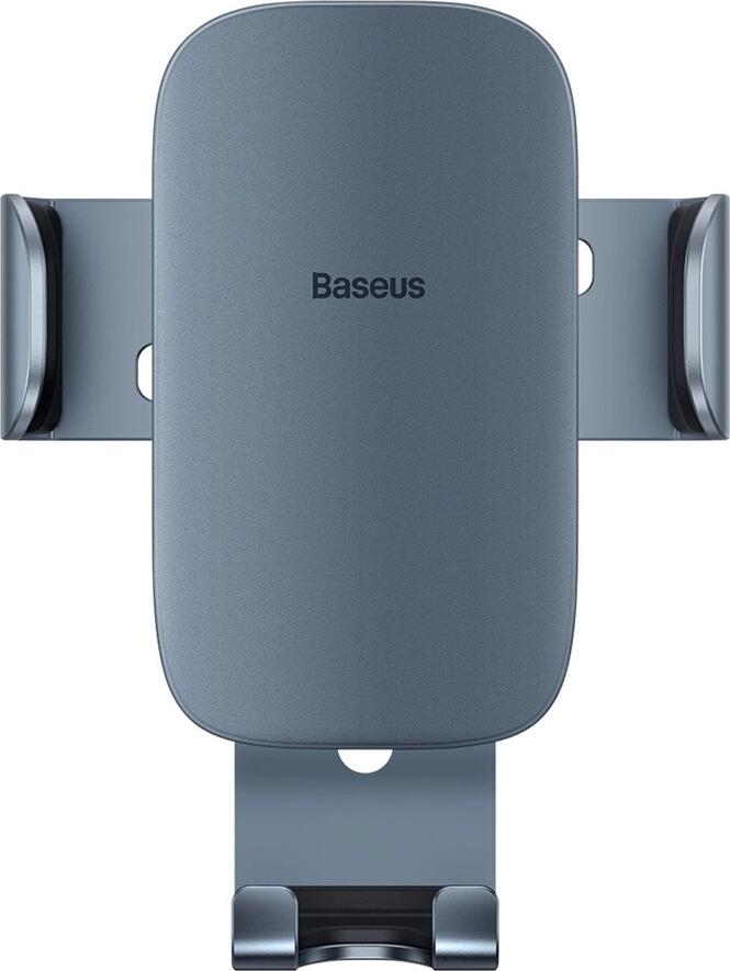 Baseus Metal Age II Gravity Car Mount SUJS030013 for Round Air Vents, Aluminum Alloy & ABS Holder for 4.7-7.2 inch Smartphones, 360 Degree Rotation
