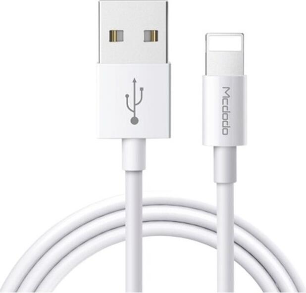 Mcdodo Element USB-A to Lightning Cable 1m, Fast Charging and Data Sync Reinforced Durable Cord for Apple iPhone iPad iPod