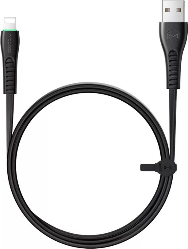 Mcdodo Cable USB to Lightning Flyng Fish LED 1.2m, Black