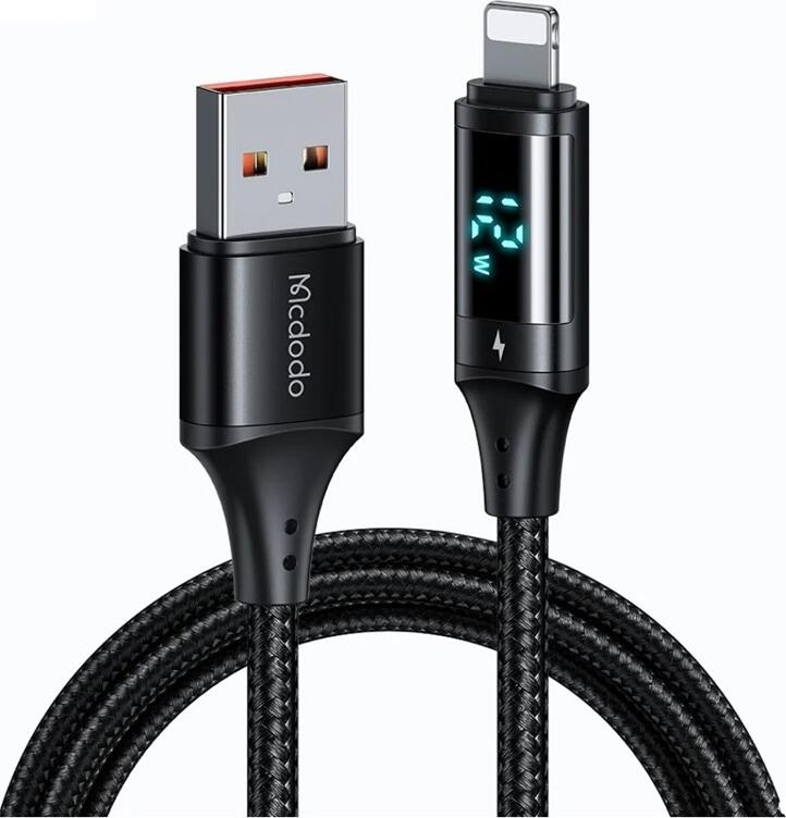 Mcdodo Cable USB to Lightning Digital HD 1.2m, Black