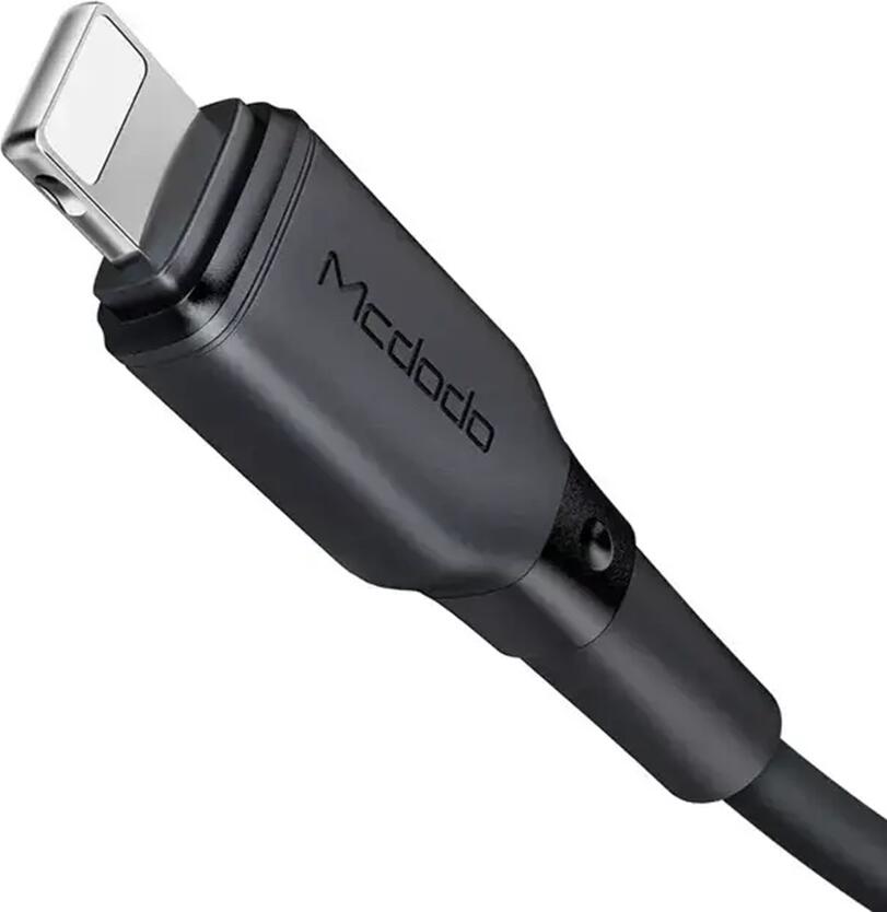 Mcdodo USB-C to Lightning Cable 1.2m, 36W PD Fast Charging 3A Data Sync Cable for Apple iPhone iPad AirPods, Wear-Resistant Black