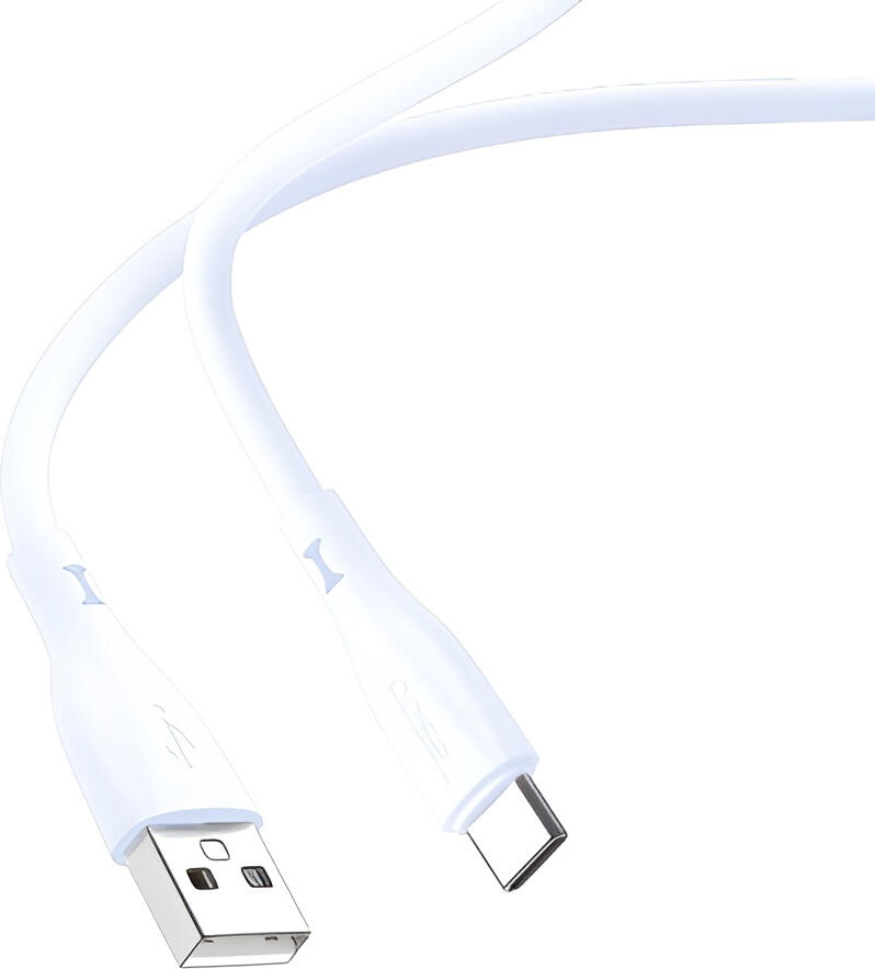 Yesido Cable Liquid Silicone Series USB-A to Lightning 18W 1m, White