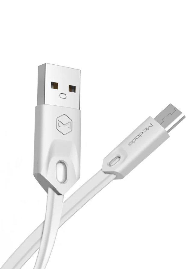 Mcdodo Gorgeous Series USB-A to Micro-USB Cable 2.4A Fast Charging and Data Transfer, Bend Resistant, -50°C Temperature Proof, 1m
