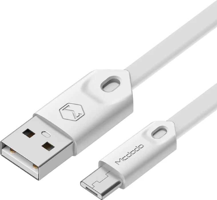 Mcdodo Gorgeous Series USB-A to Micro-USB Cable 2.4A Fast Charging and Data Transfer, Bend Resistant, -50°C Temperature Proof, 1m