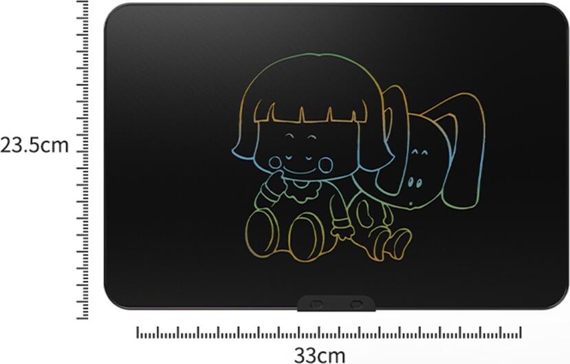 Newyes AB1601 LCD Writing Tablet, 16 inch Digital Drawing Pad for Kids and Adults, ABS Material, One-Click Erase, Reusable Educational Note-taking Board