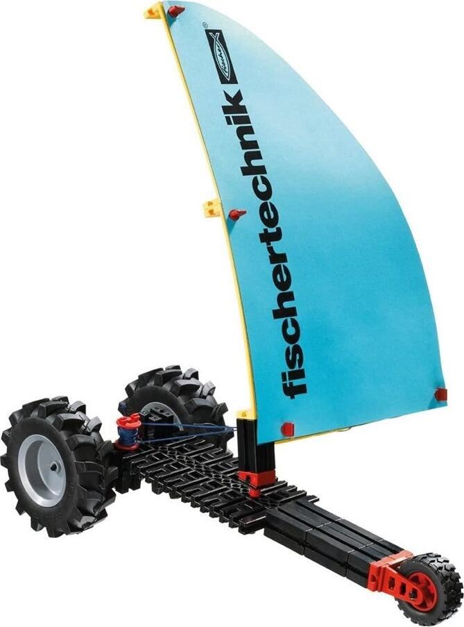 Set Constructie STEM FischerTechnik Profi Cars & Drives, 280 Piese, 8 Modele, Directie si Suspensie Functionale, Plastic de Inalta Calitate, Made in Germany