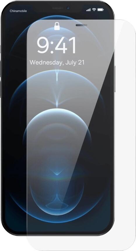 Baseus Full Cover Tempered Glass Screen Protector for Apple iPhone 12 Pro Max