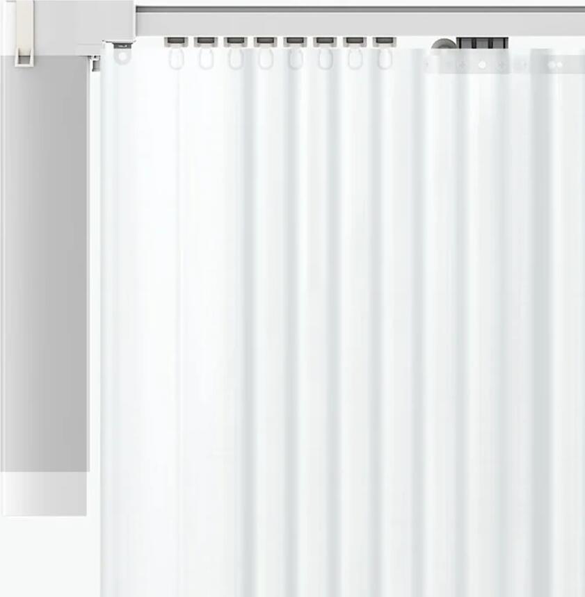 Sina Intelienta pentru Perdele Xiaomi Aqara, 3m Aliaj Aluminiu-Magneziu pentru Motoare B1 A1, Montare Tavan Deschidere Centrala, Alb