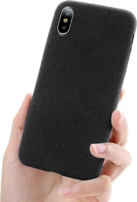 Husa Helmet Case pentru Samsung Galaxy A6 2018, Protectie TPU Flexibila cu Textura deCategorie Suede, Anti-Shock si Anti-Zgarieturi, Slim Fit, Negru