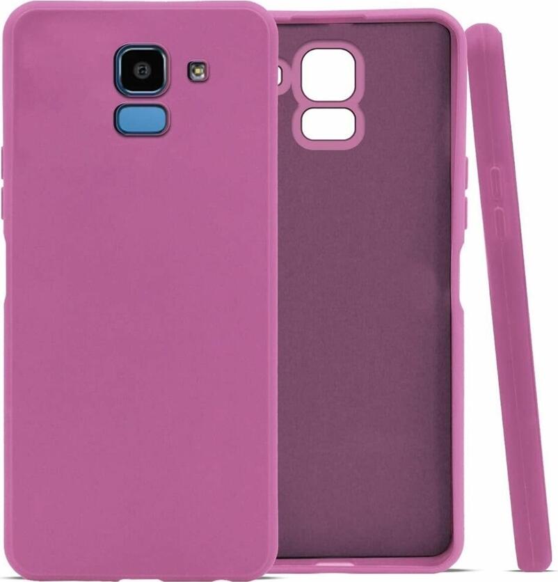 Helmet Case for Samsung Galaxy J6 (2018), 5.6 inch TPU Suede Protective Cover, Shockproof and Scratch Resistant with Anti-slip Texture
