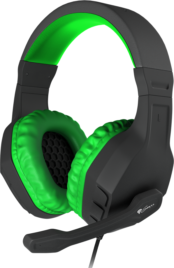 Genesis Headset Argon 200, Stereo, Green