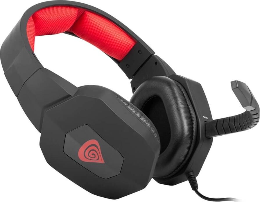 Casca Gaming Genesis Argon 400 (NSG-0687), On-Ear, Spate Inchis, Difuzoare Neodimium 40mm, Microfon Detasabil, Jack 3.5mm, PC, PS5, Xbox Series X