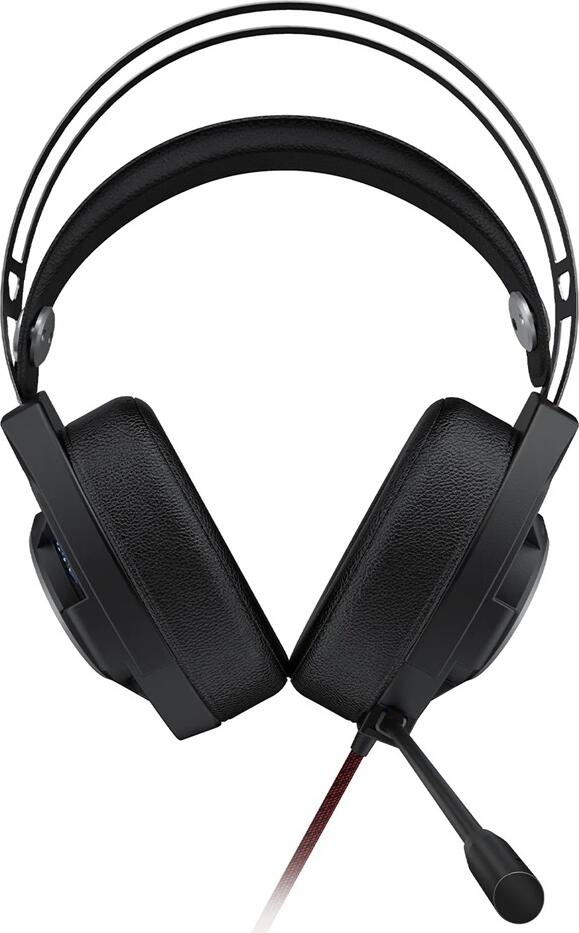 Casca Gaming Monster Mission V1, cu fir USB si 3.5mm, Difuzoare 50mm, Microfon cu Anulare Zgomot, Iluminare RGB, Sunet Stereo Surround, PC Mac PS4 Xbox One