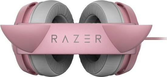 Игровая гарнитура Razer Kraken Kitty Edition RZ04-02980, Quartz Pink, звук 7.1, динамики TriForce 50 мм, подсветка Chroma RGB, проводной USB