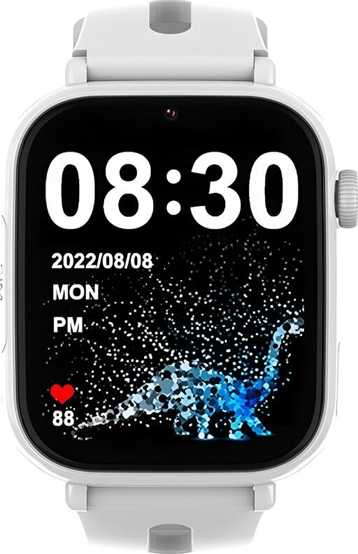 Ceas Inteligent pentru Copii Smart Baby Watch 4G Ultra - Alb, cu GPS, WiFi, LBS, Apeluri Video și Voce 4G, Buton SOS, Rezistenta la Apa IP67, Baterie 1000mAh