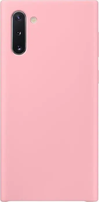 Liquid Silicone Case for Samsung Note 10, Shockproof Slim Protective Cover with Soft Lining and Raised Bezel, Matte Anti-Fingerprint Full Body Shell