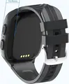 Ceas Inteligent pentru Copii Helmet 4G-LT31, Negru, 4G LTE, Ecran Tactil IPS 1.4 inch, Localizare GPS in timp real, Camera 2MP, SOS, Control Parental, 700mAh