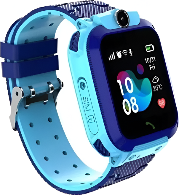 Helmet Smart Kids Watch 2G-TD27, Blue