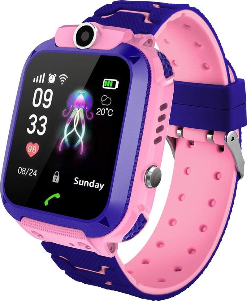 Helmet Smart Kids Watch 2G-TD27, Pink