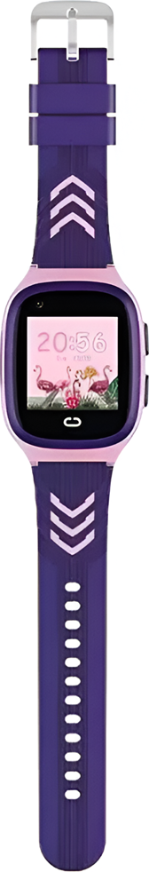 Ceas Inteligent pentru Copii Helmet 4G-LT31, Roz, 4G LTE, Ecran Tactil IPS 1.4 inch, Localizare GPS in timp real, Camera 2MP, SOS, Control Parental, 700mAh
