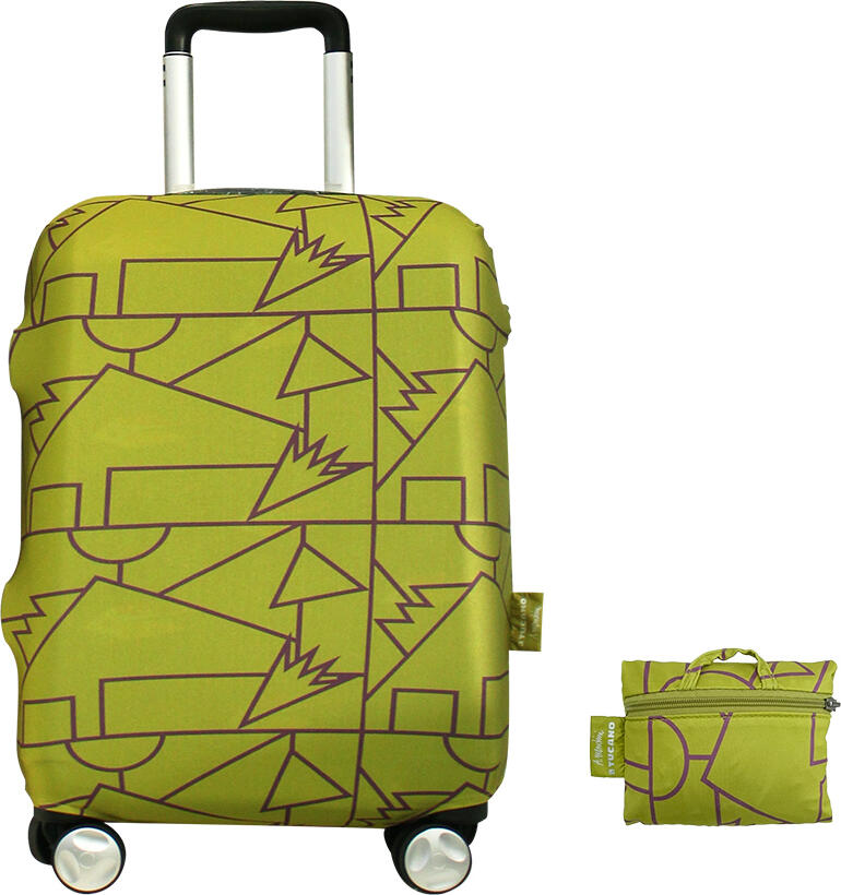 Tucano Compato Medini Trolley Cover Medium M, Water-resistant and Shock-resistant Nylon Protective Suitcase Sleeve for 24" Travel Bags