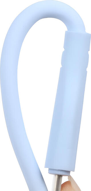 Yesido CA152 Liquid Silicone USB Type-C to USB Type-C Cable, Blue, 60W PD Fast Charging, 100cm, Pure Copper Core, Soft-Touch Flexible Jacket