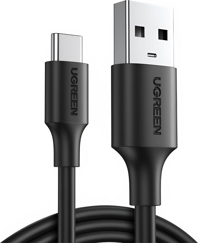 UGREEN Cable USB-A to Type-C 1M 3A 18W US287, Black
