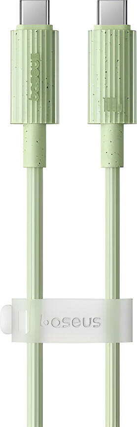 Baseus Habitat Series USB-C to USB-C Cable 100W 5A PD Fast Charging, Eco-friendly Biodegradable Material with E-marker Chip, Data Transfer 480Mbps, 1m