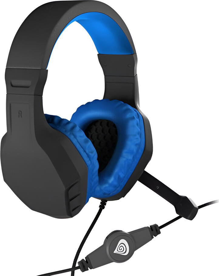 Casca Gaming Genesis Argon 200, dedicata Gaming, Over-Ear cu Drivere de 50mm, Microfon Integrat, Cablu Impletit, Compatibila PC PlayStation Xbox