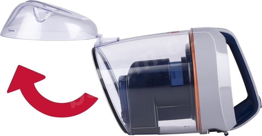 Dirt Devil DD2505 Bagless Vacuum Cleaner, 800W Cyclonic Suction, HEPA 12 Washable Filter, 2.5L Dust Container, Automatic Retractable Cable, Blue