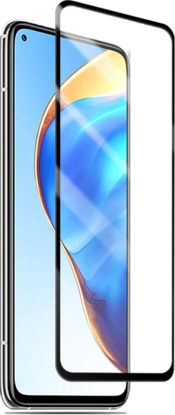 Helmet Diamond Glass 4D Screen Protector for Xiaomi Mi 10T, Full Coverage Tempered Glass, Shockproof, Scratch and Dust Resistant, Anti-Fingerprint