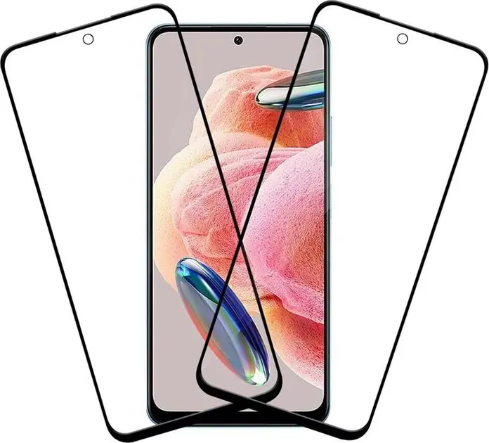 Helmet Diamond Glass 5D Screen Protector for Xiaomi Redmi Note 12 4G, Note 9s, Note 9 Pro, Note 9 Pro Max - Full Coverage Scratch and Shock Resistant