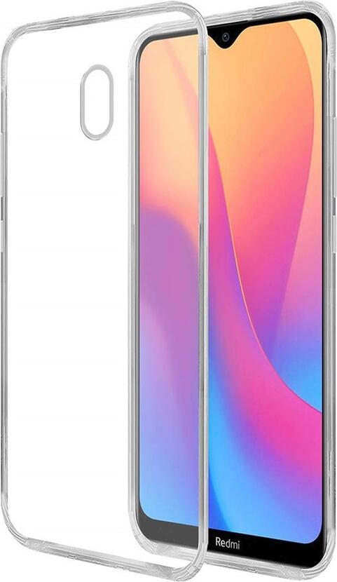 Clear TPU Soft Case for Xiaomi Redmi 8A, Transparent Protective Soft-Shell Cover with Precise Cutouts